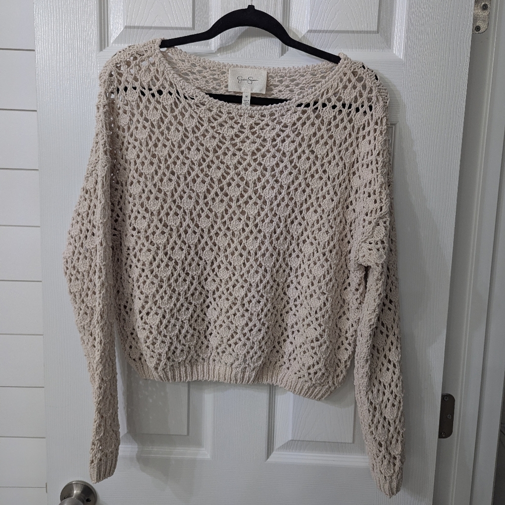 NWOT chenille knit sweater M